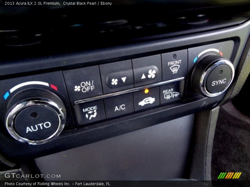 Crystal Black Pearl / Ebony 2013 Acura ILX 2.0L Premium