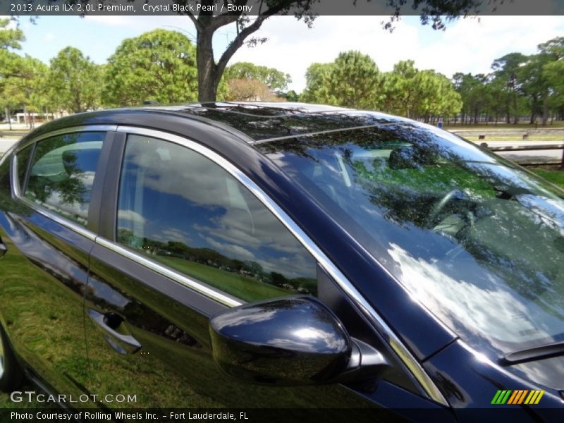 Crystal Black Pearl / Ebony 2013 Acura ILX 2.0L Premium