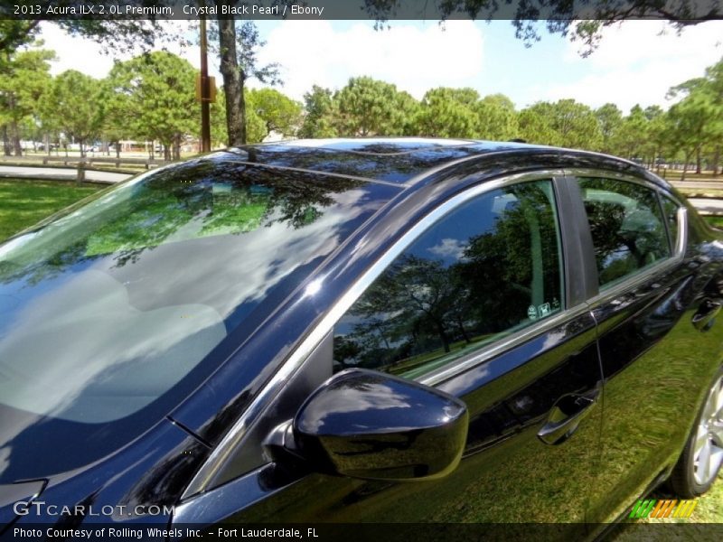 Crystal Black Pearl / Ebony 2013 Acura ILX 2.0L Premium