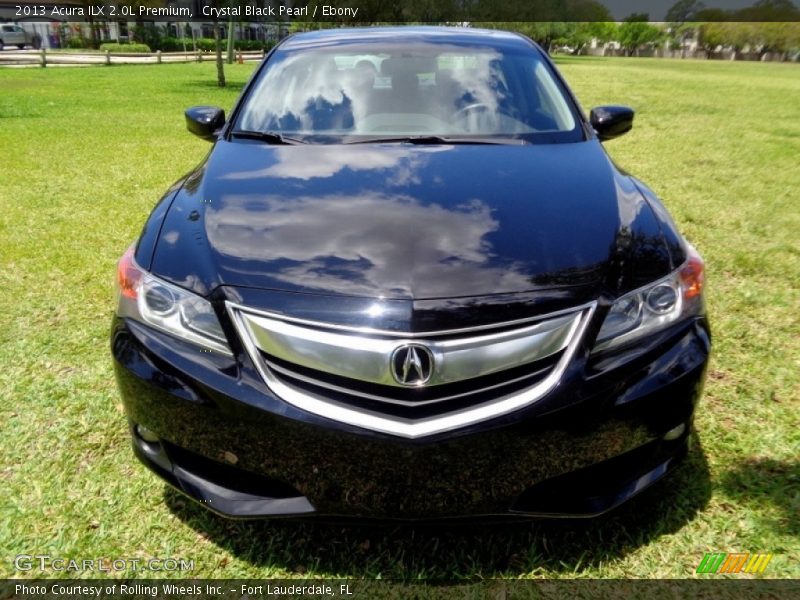 Crystal Black Pearl / Ebony 2013 Acura ILX 2.0L Premium