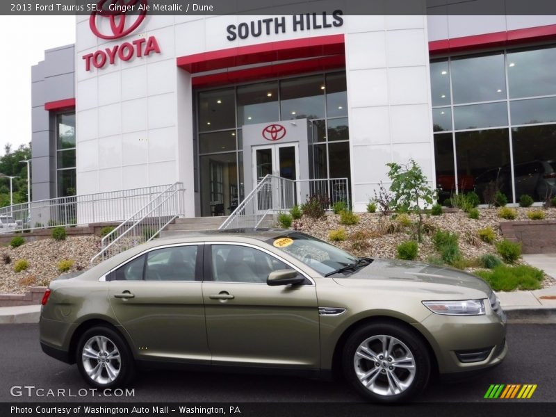 Ginger Ale Metallic / Dune 2013 Ford Taurus SEL