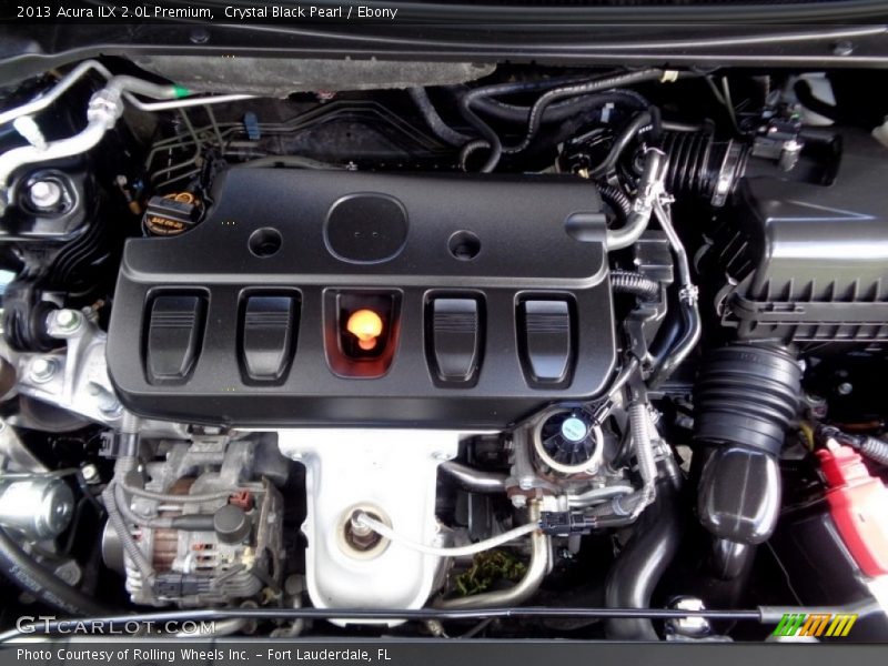 Crystal Black Pearl / Ebony 2013 Acura ILX 2.0L Premium