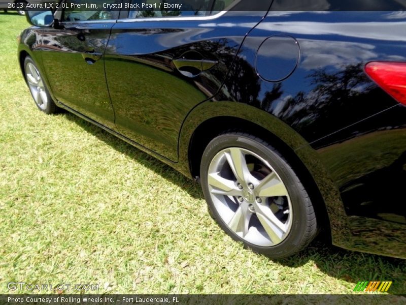 Crystal Black Pearl / Ebony 2013 Acura ILX 2.0L Premium