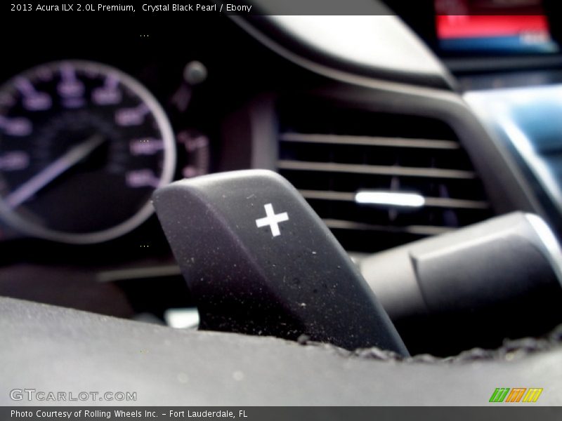 Crystal Black Pearl / Ebony 2013 Acura ILX 2.0L Premium