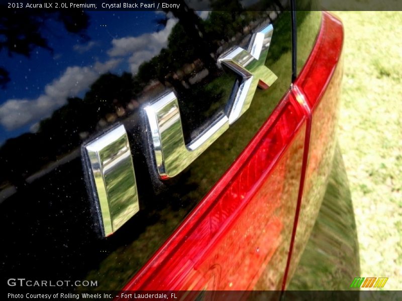 Crystal Black Pearl / Ebony 2013 Acura ILX 2.0L Premium