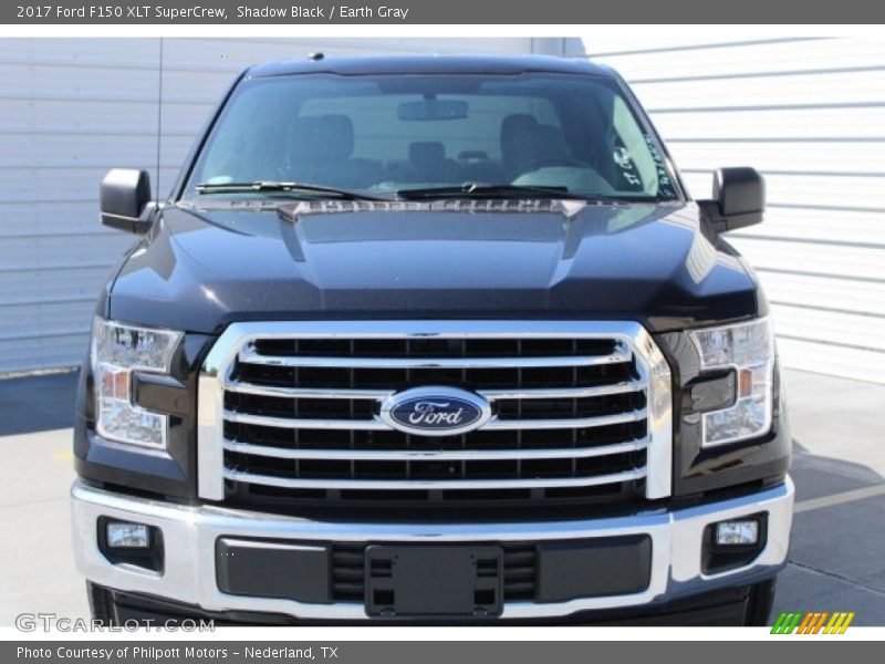 Shadow Black / Earth Gray 2017 Ford F150 XLT SuperCrew