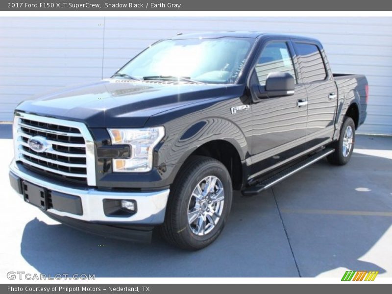 Shadow Black / Earth Gray 2017 Ford F150 XLT SuperCrew