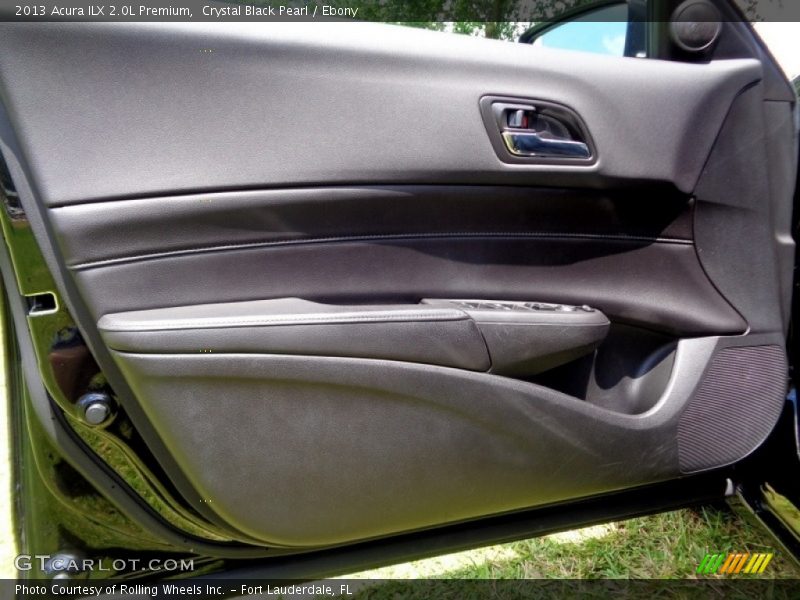 Crystal Black Pearl / Ebony 2013 Acura ILX 2.0L Premium
