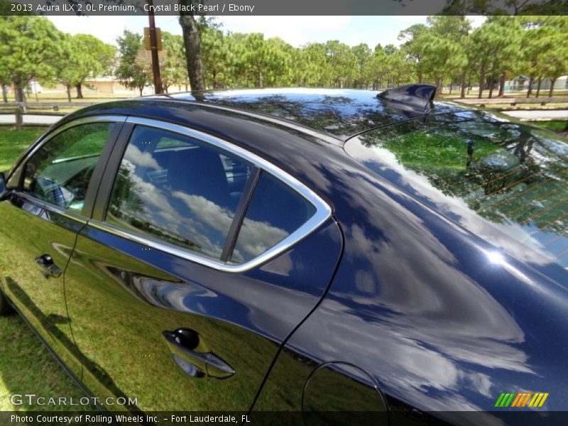 Crystal Black Pearl / Ebony 2013 Acura ILX 2.0L Premium