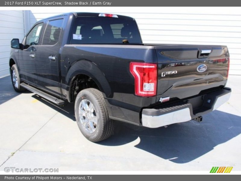 Shadow Black / Earth Gray 2017 Ford F150 XLT SuperCrew