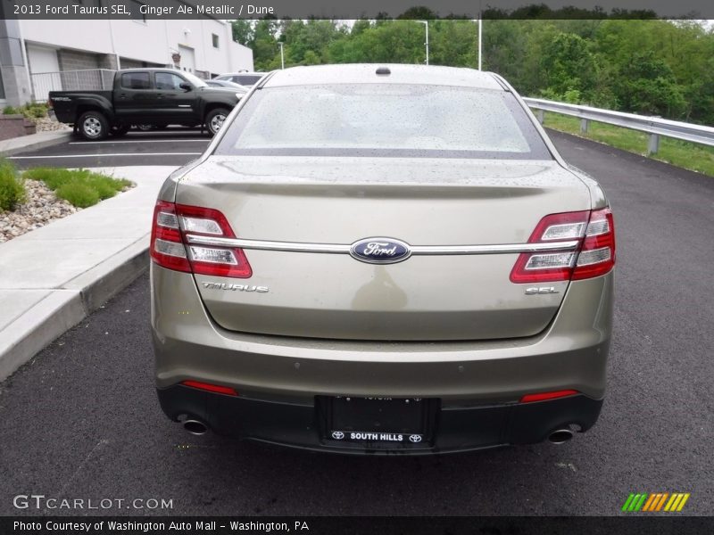 Ginger Ale Metallic / Dune 2013 Ford Taurus SEL