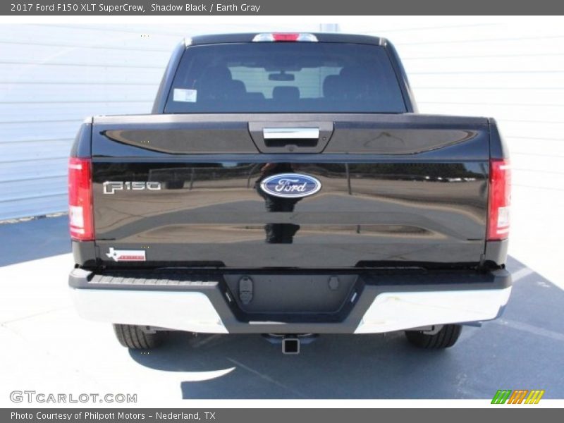 Shadow Black / Earth Gray 2017 Ford F150 XLT SuperCrew