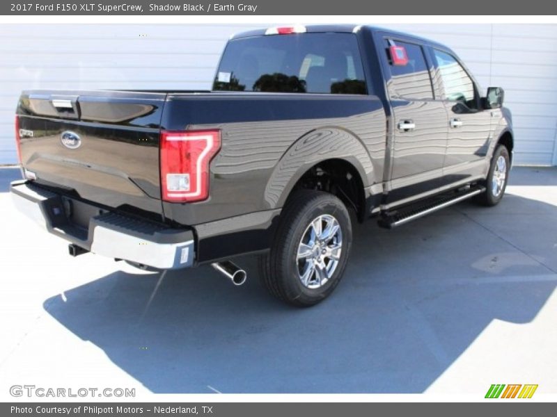 Shadow Black / Earth Gray 2017 Ford F150 XLT SuperCrew