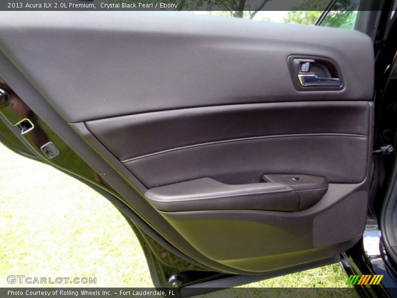 Crystal Black Pearl / Ebony 2013 Acura ILX 2.0L Premium