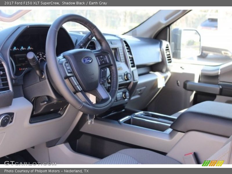 Shadow Black / Earth Gray 2017 Ford F150 XLT SuperCrew