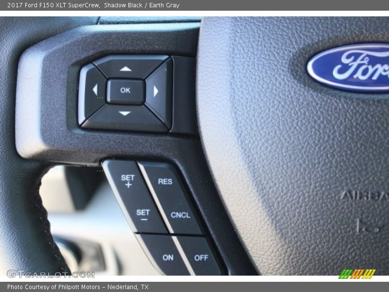 Shadow Black / Earth Gray 2017 Ford F150 XLT SuperCrew