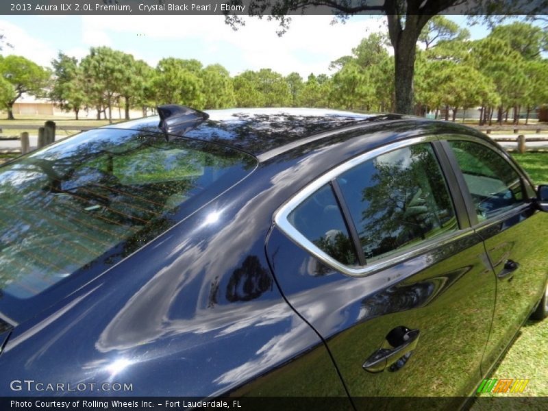Crystal Black Pearl / Ebony 2013 Acura ILX 2.0L Premium