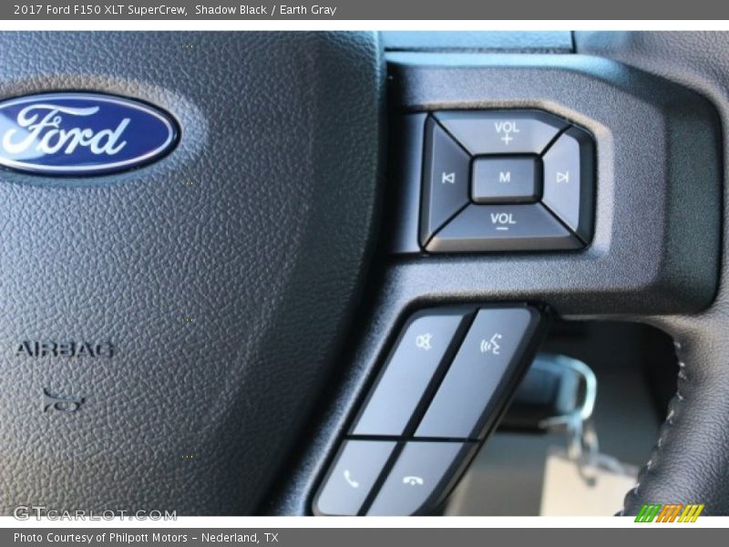Shadow Black / Earth Gray 2017 Ford F150 XLT SuperCrew