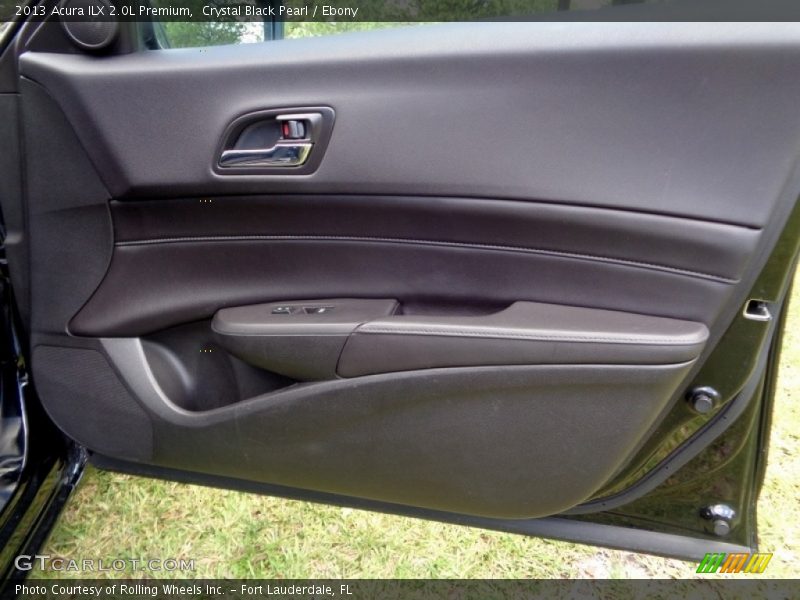 Crystal Black Pearl / Ebony 2013 Acura ILX 2.0L Premium