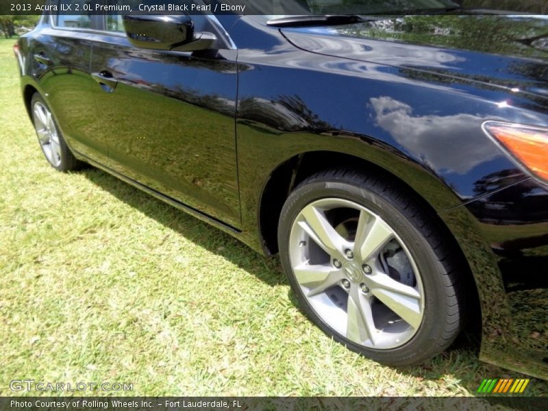Crystal Black Pearl / Ebony 2013 Acura ILX 2.0L Premium