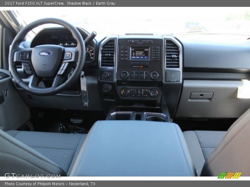 Shadow Black / Earth Gray 2017 Ford F150 XLT SuperCrew