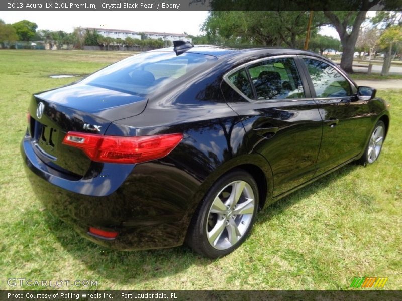 Crystal Black Pearl / Ebony 2013 Acura ILX 2.0L Premium