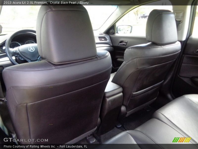 Crystal Black Pearl / Ebony 2013 Acura ILX 2.0L Premium