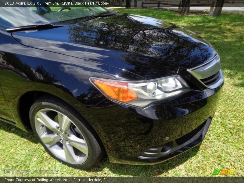 Crystal Black Pearl / Ebony 2013 Acura ILX 2.0L Premium