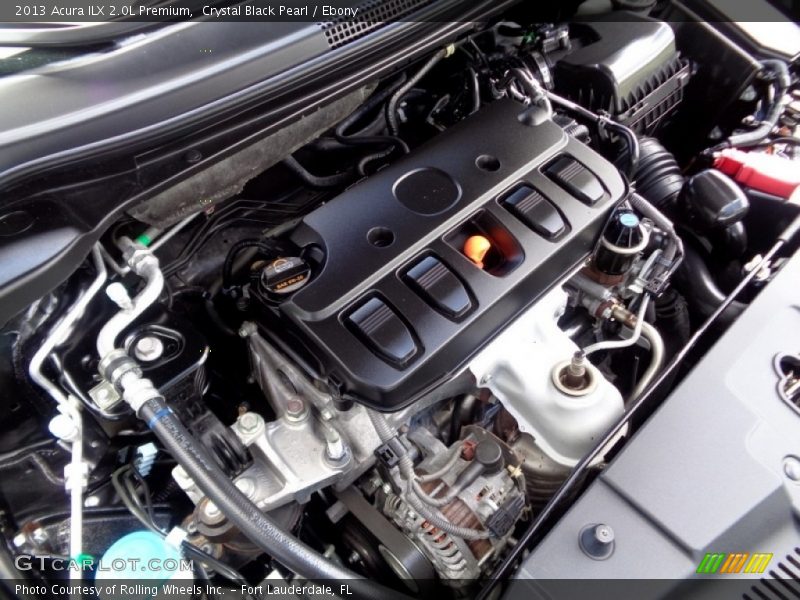 Crystal Black Pearl / Ebony 2013 Acura ILX 2.0L Premium