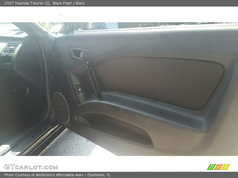 Black Pearl / Black 2007 Hyundai Tiburon GS