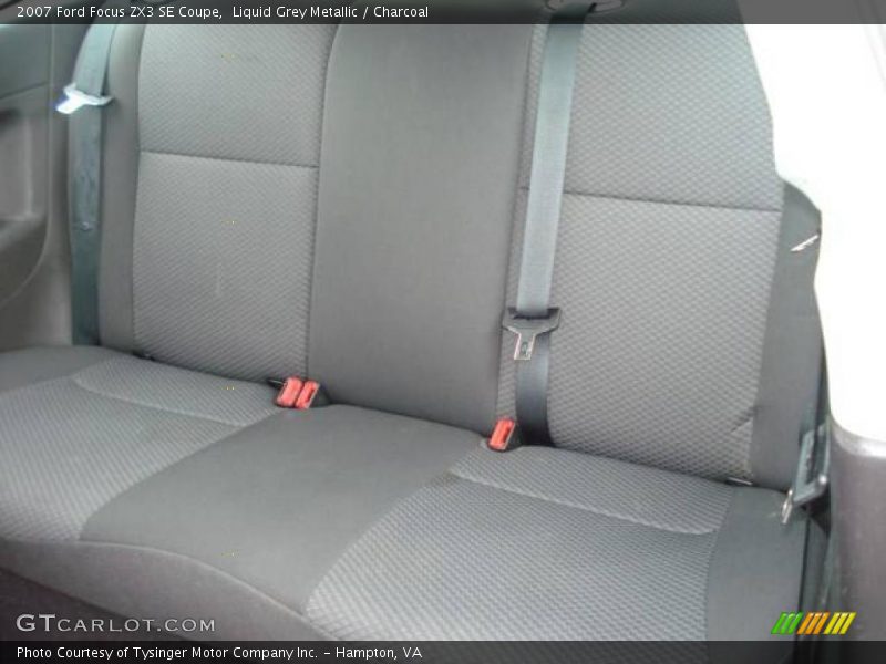 Liquid Grey Metallic / Charcoal 2007 Ford Focus ZX3 SE Coupe