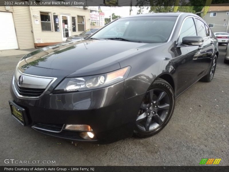 Crystal Black Pearl / Ebony 2012 Acura TL 3.5