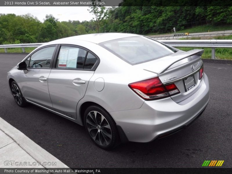 Alabaster Silver Metallic / Black 2013 Honda Civic Si Sedan