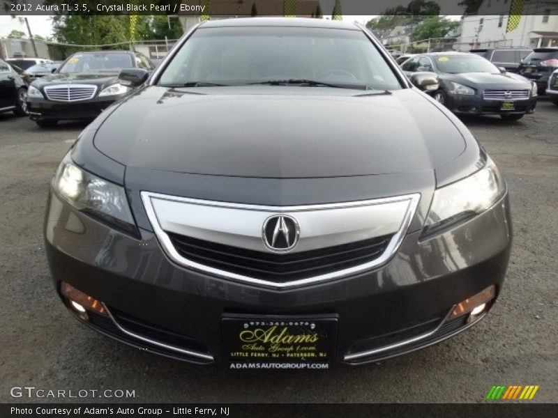 Crystal Black Pearl / Ebony 2012 Acura TL 3.5