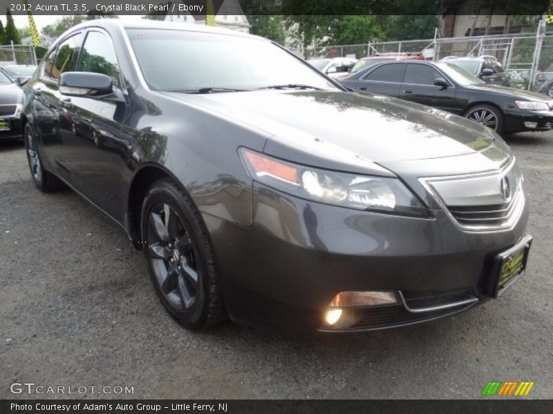 Crystal Black Pearl / Ebony 2012 Acura TL 3.5