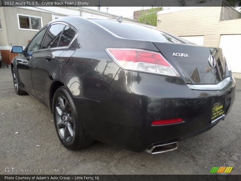 Crystal Black Pearl / Ebony 2012 Acura TL 3.5