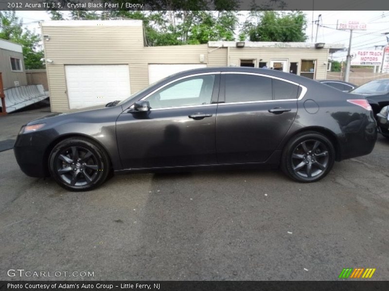 Crystal Black Pearl / Ebony 2012 Acura TL 3.5