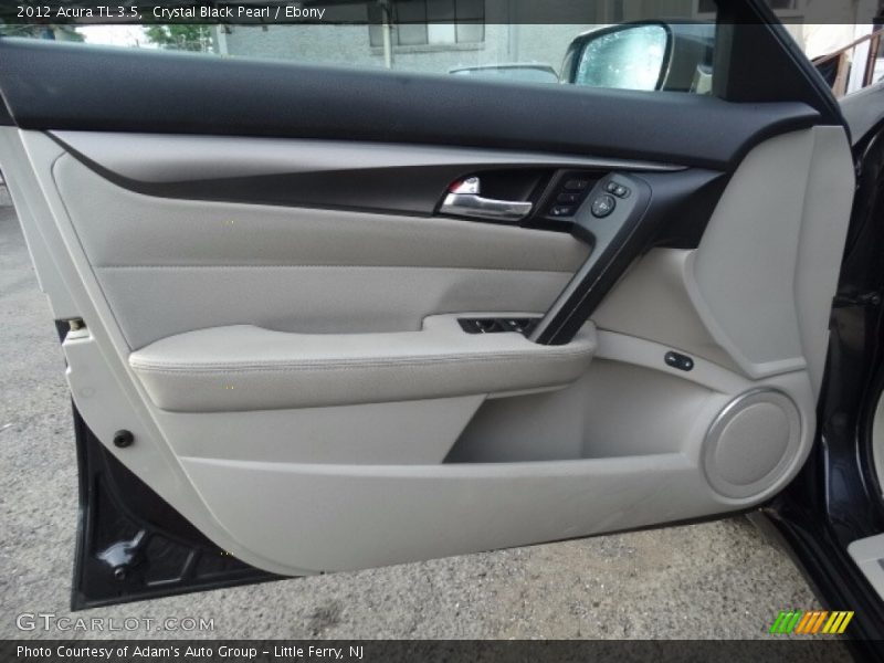 Crystal Black Pearl / Ebony 2012 Acura TL 3.5