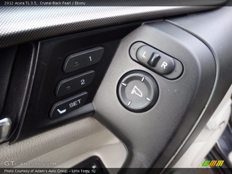 Crystal Black Pearl / Ebony 2012 Acura TL 3.5