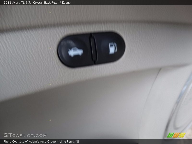 Crystal Black Pearl / Ebony 2012 Acura TL 3.5