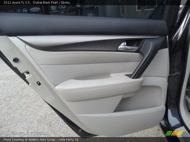 Crystal Black Pearl / Ebony 2012 Acura TL 3.5