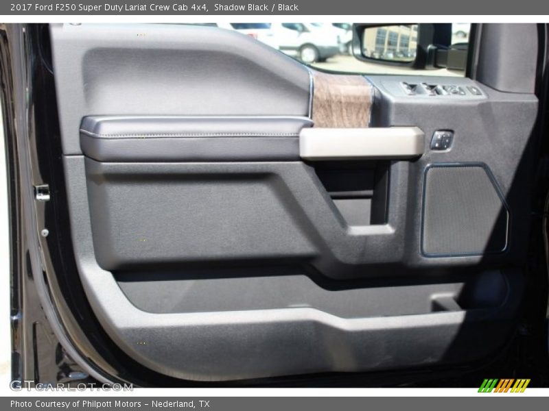 Shadow Black / Black 2017 Ford F250 Super Duty Lariat Crew Cab 4x4