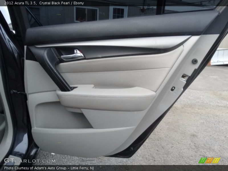 Crystal Black Pearl / Ebony 2012 Acura TL 3.5