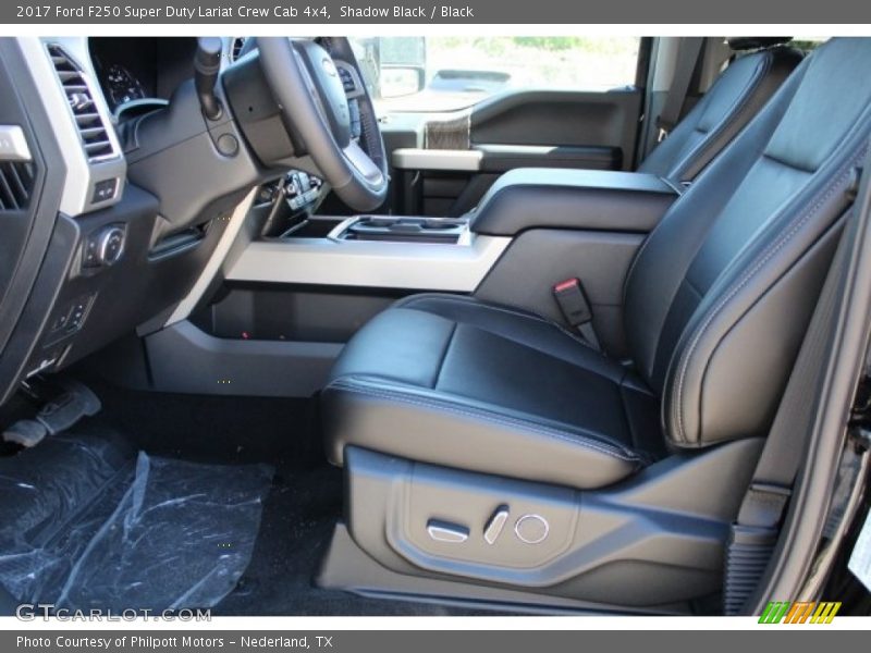 Shadow Black / Black 2017 Ford F250 Super Duty Lariat Crew Cab 4x4