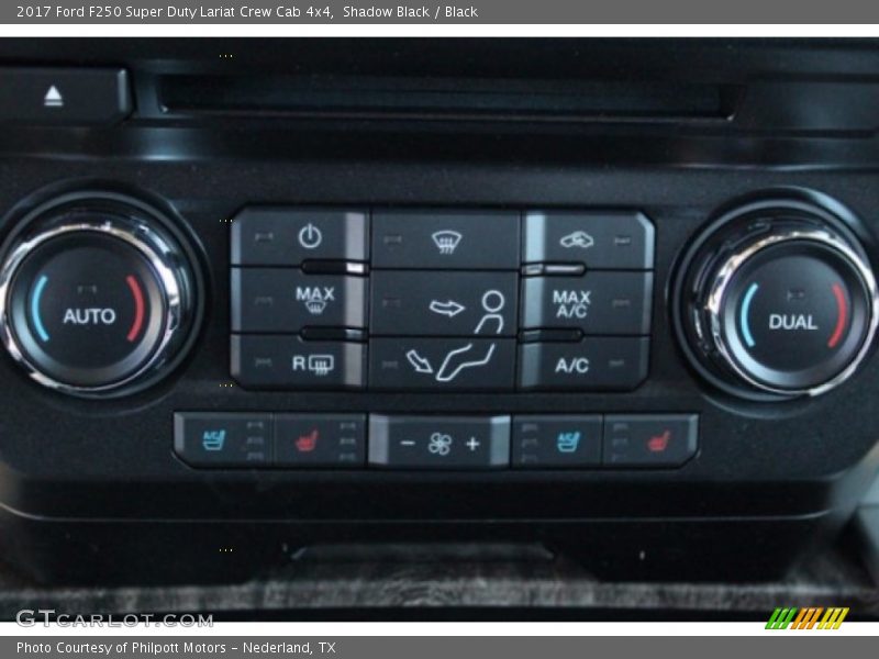 Shadow Black / Black 2017 Ford F250 Super Duty Lariat Crew Cab 4x4