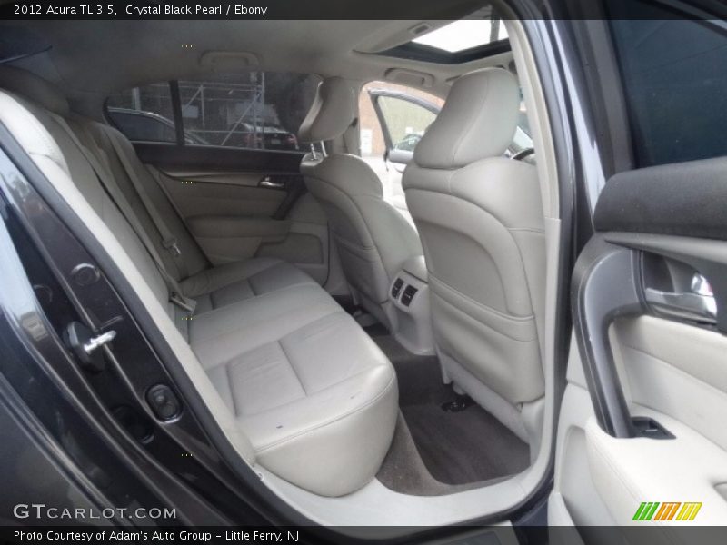 Crystal Black Pearl / Ebony 2012 Acura TL 3.5