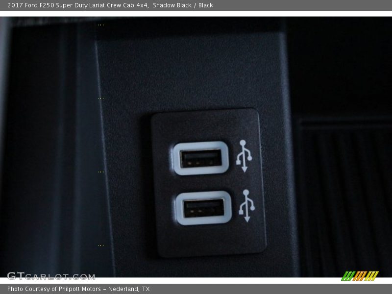 Shadow Black / Black 2017 Ford F250 Super Duty Lariat Crew Cab 4x4