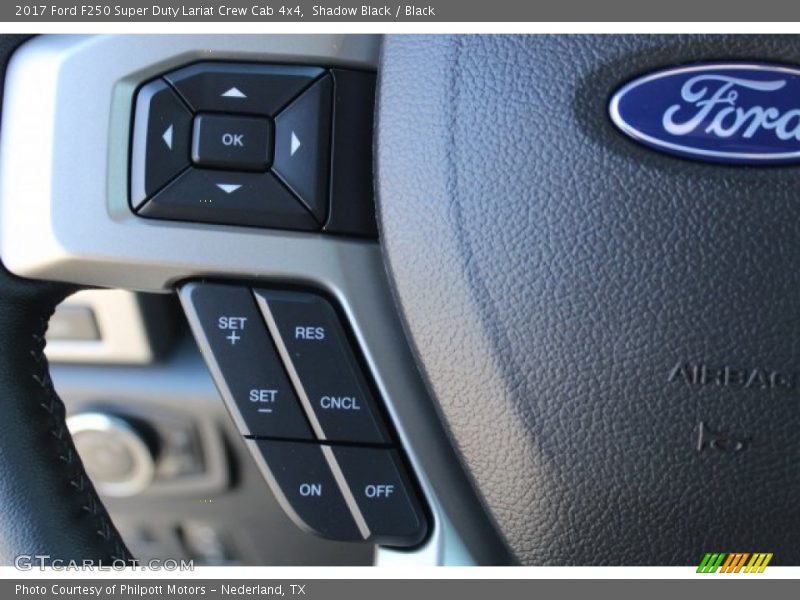 Shadow Black / Black 2017 Ford F250 Super Duty Lariat Crew Cab 4x4