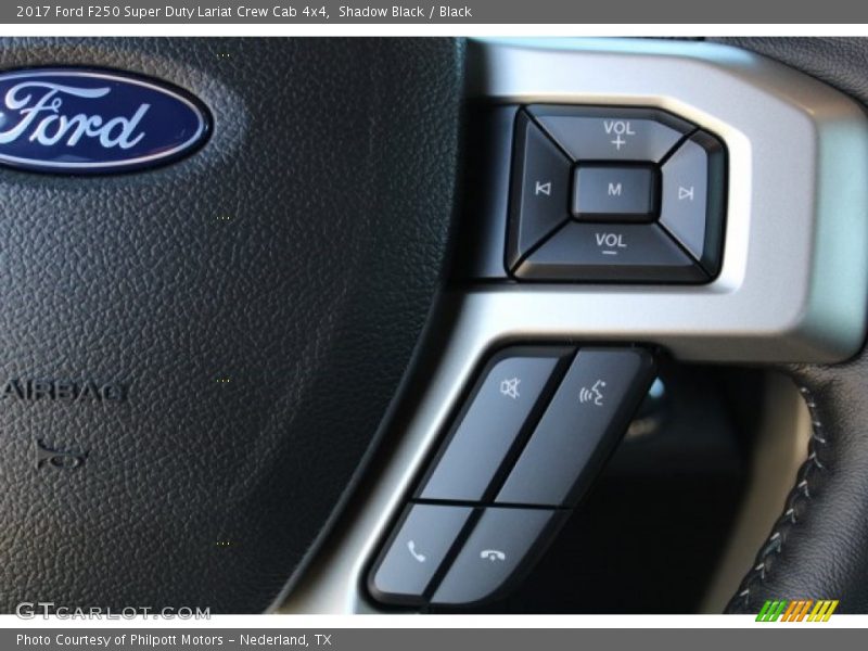 Shadow Black / Black 2017 Ford F250 Super Duty Lariat Crew Cab 4x4