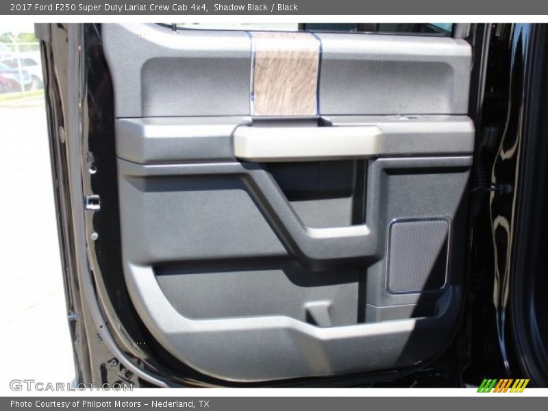 Shadow Black / Black 2017 Ford F250 Super Duty Lariat Crew Cab 4x4